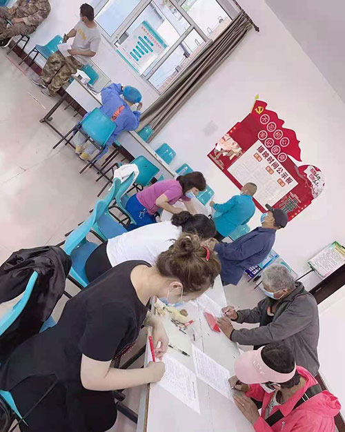 天行官方网站苗接种工作